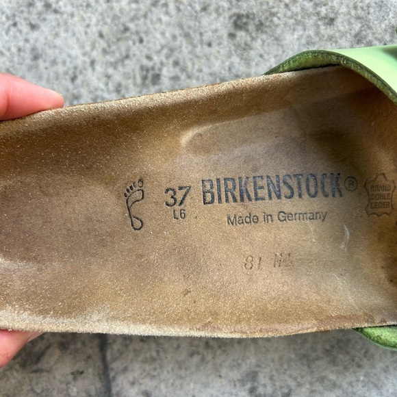 Birkenstock Madrid Green Sandals, size 37 - Picture 8 of 8